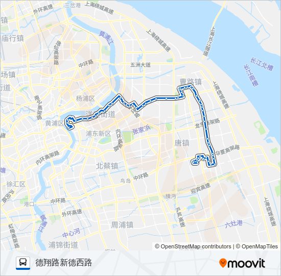 993路 Bus Line Map