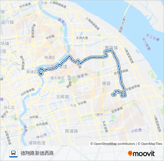 993路 Bus Line Map