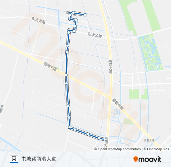 公交书院3路的线路图