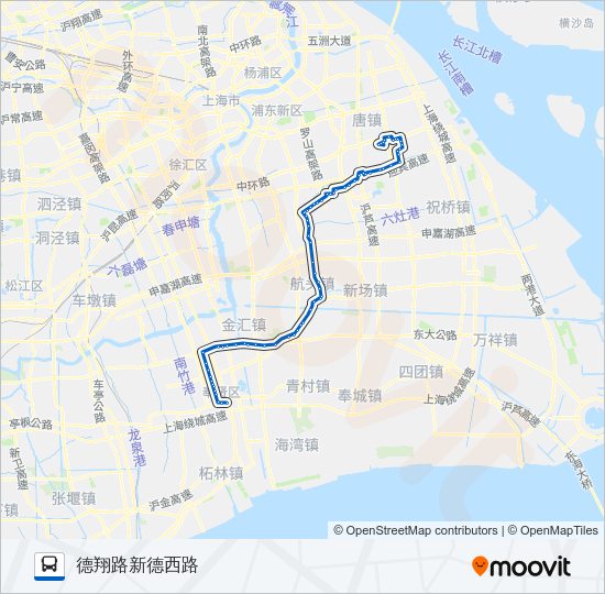 川奉专线 Bus Line Map