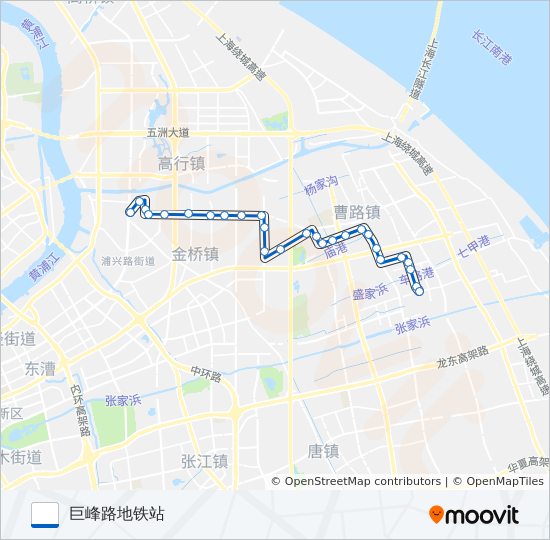 曹路2路 bus Line Map