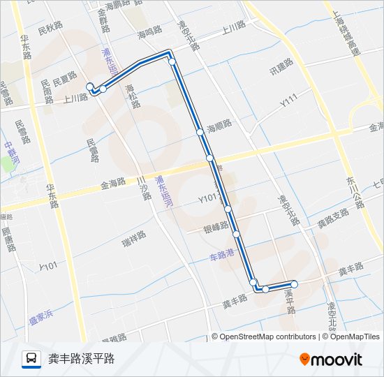公交曹4路路的线路图