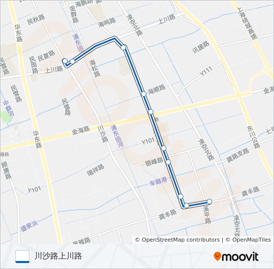 曹路4路 bus Line Map