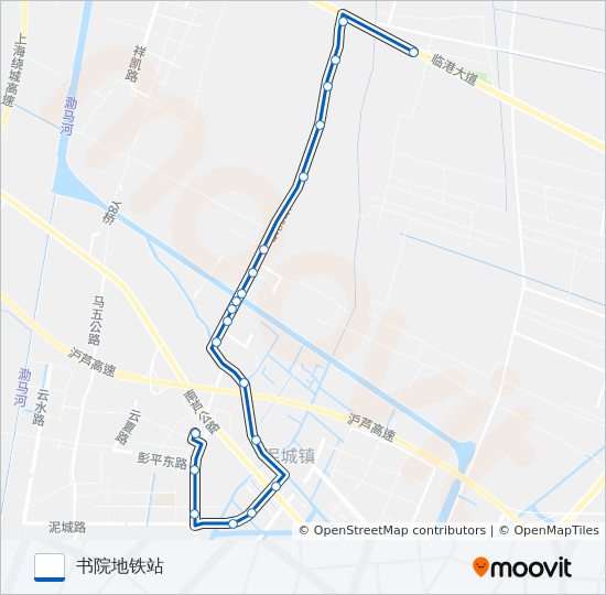 泥城4路 bus Line Map