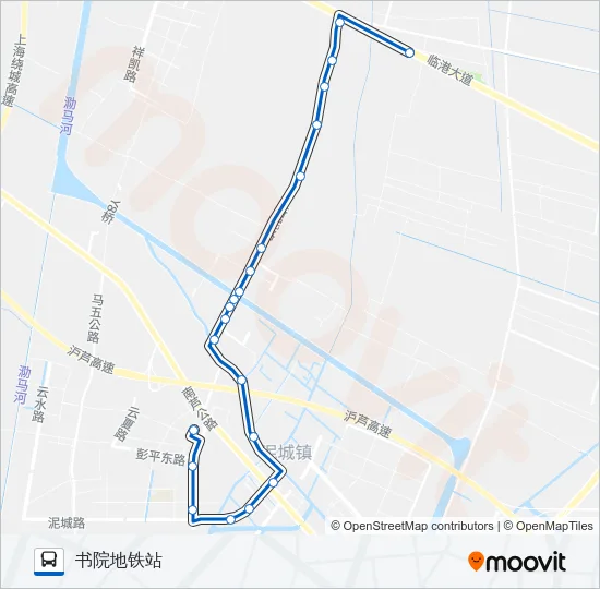 泥城4路 Bus Line Map