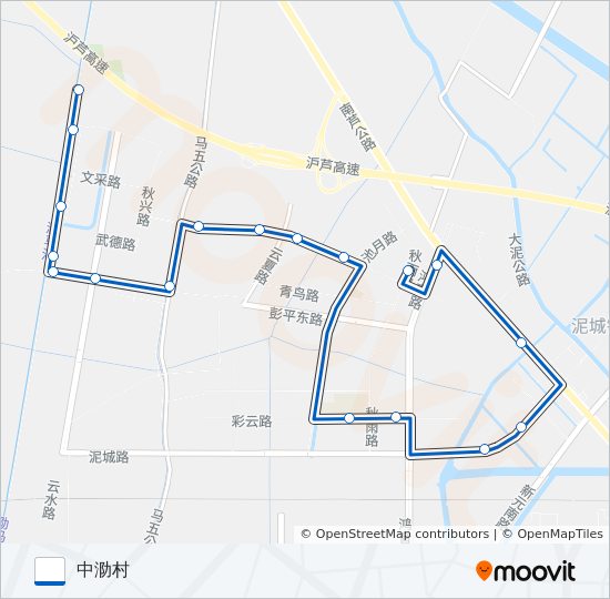泥城5路 bus Line Map
