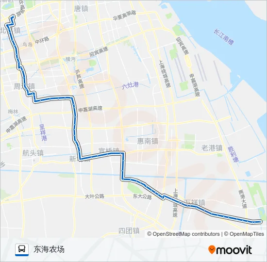 公交龙东专路的线路图