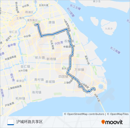 龙临专线 bus Line Map