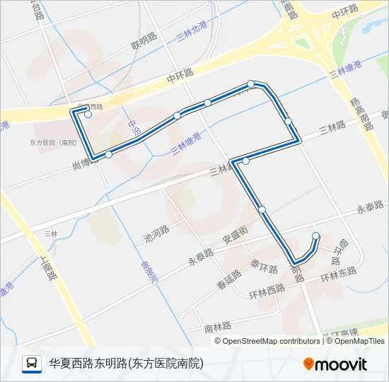 1003路 Bus Line Map