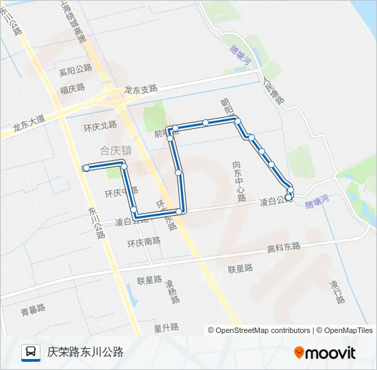 1004路 Bus Line Map