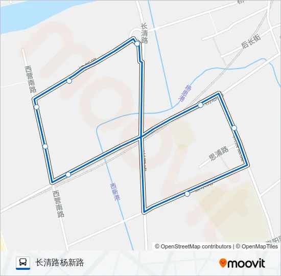 1007路 Bus Line Map