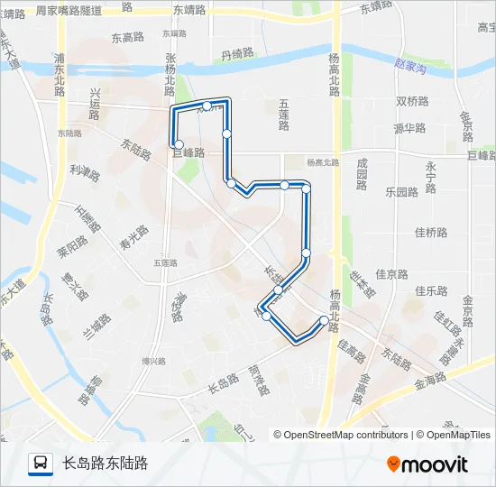 1010路 Bus Line Map