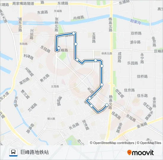 1010路 Bus Line Map