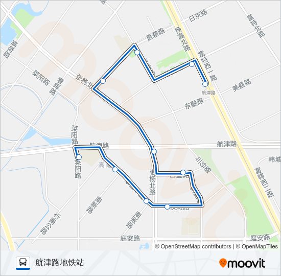 1015路 bus Line Map