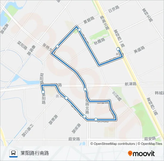1015路 Bus Line Map