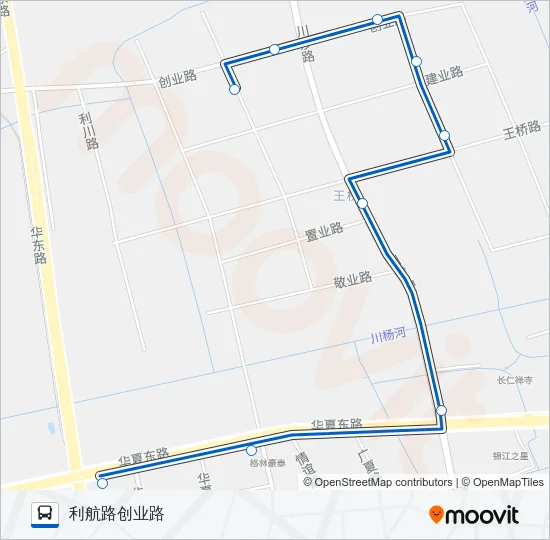 1028路 Bus Line Map