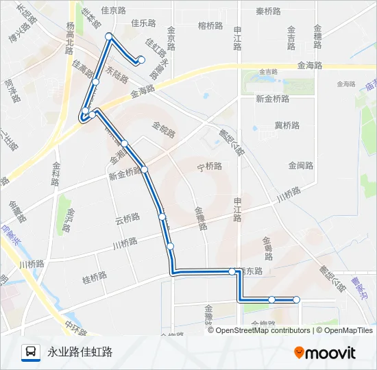 1032路 Bus Line Map