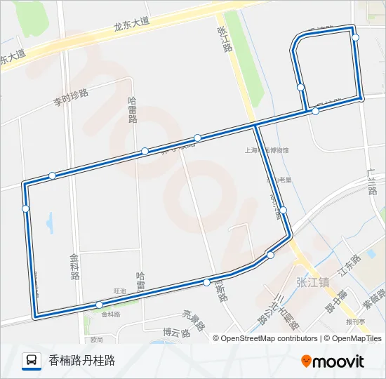 1046路 Bus Line Map