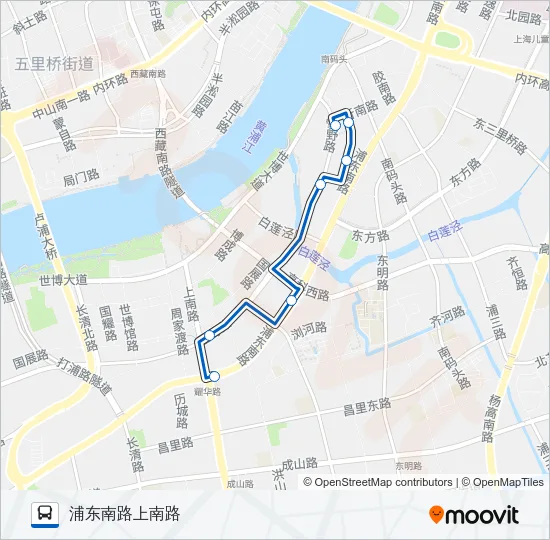 1049路 Bus Line Map