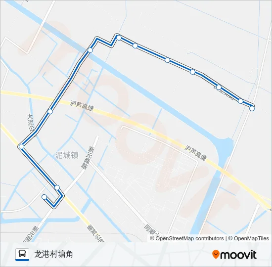 1059路 Bus Line Map