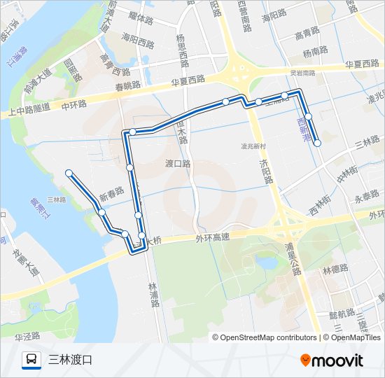 1060路 Bus Line Map