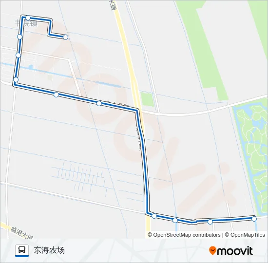 1063路 Bus Line Map