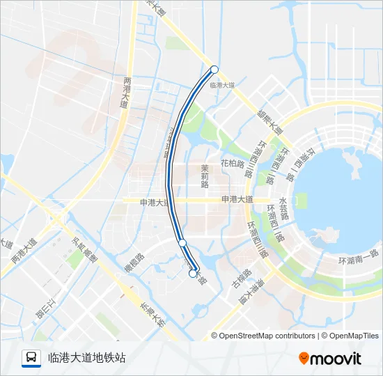 1077路 Bus Line Map