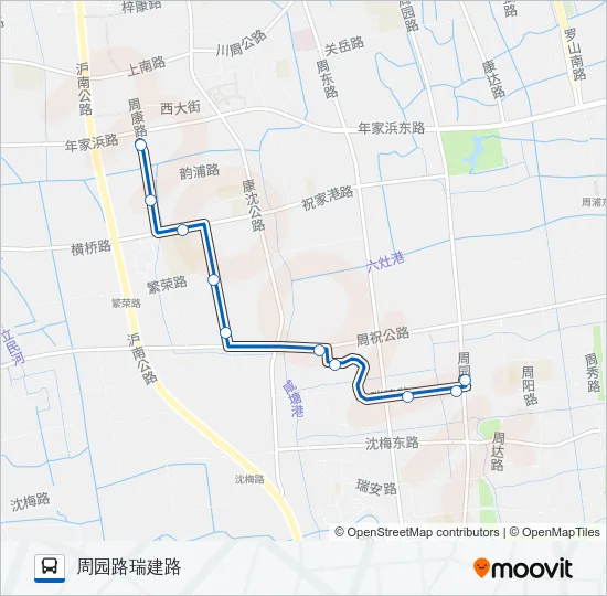 1081路 Bus Line Map