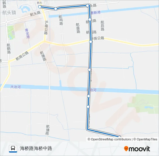 1088路 Bus Line Map