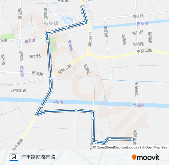 1089路 Bus Line Map