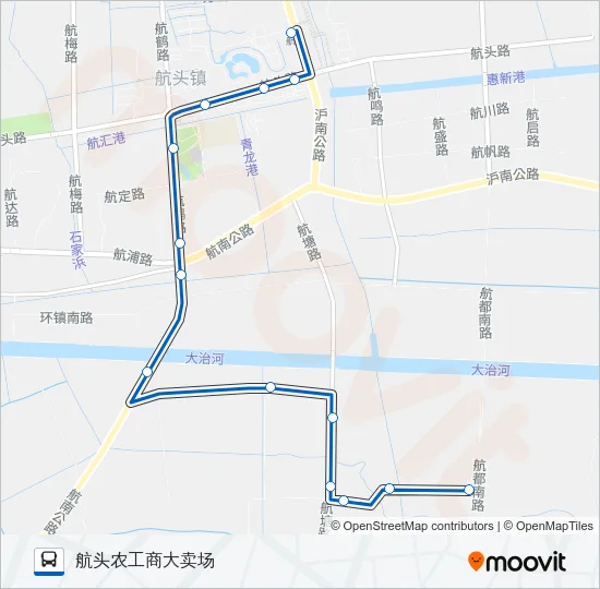 1089路 Bus Line Map
