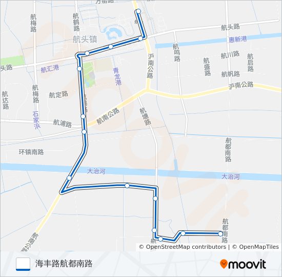 1089路 bus Line Map