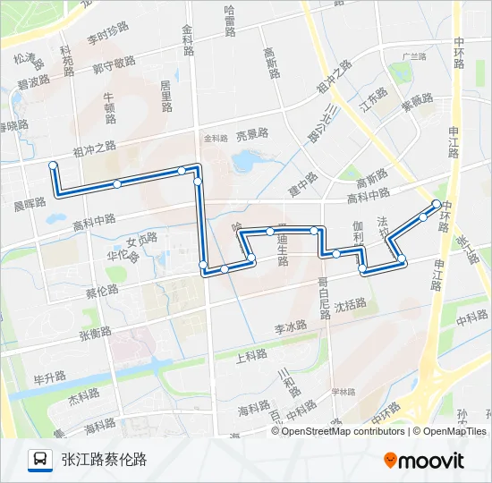 1090路 Bus Line Map
