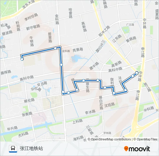 1090路 Bus Line Map