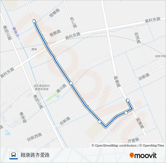 1099路 Bus Line Map