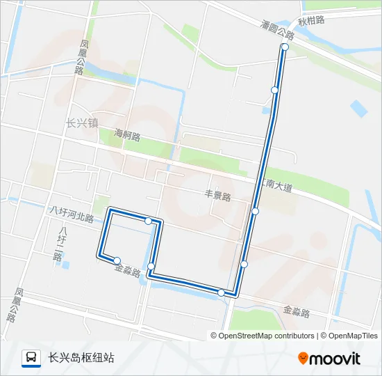 1731路 Bus Line Map