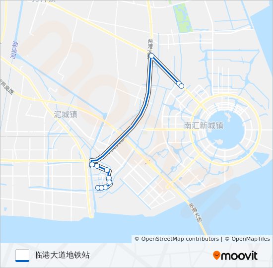 浦东29路 bus Line Map