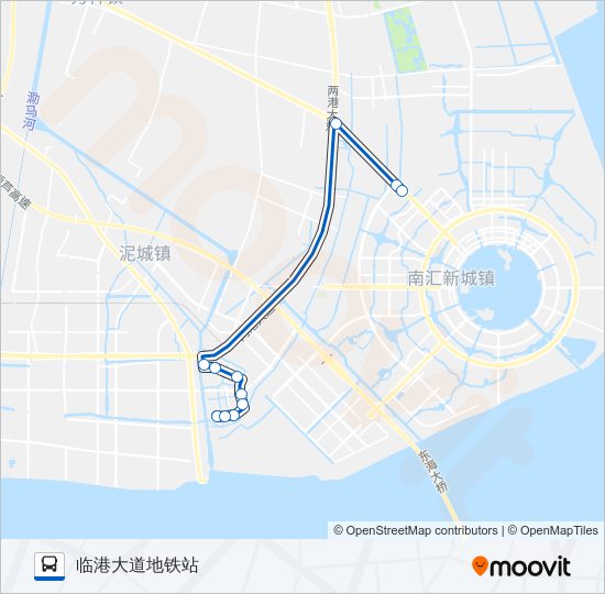 公交浦东29路的线路图