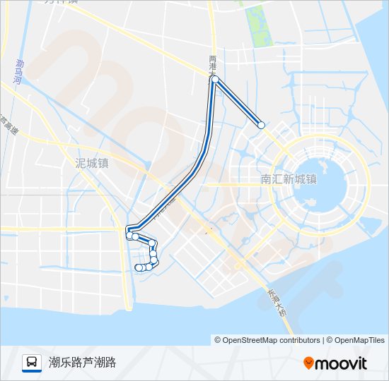 公交浦东29路的线路图