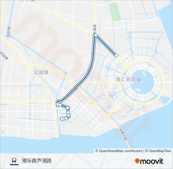 公交浦东29路的线路图