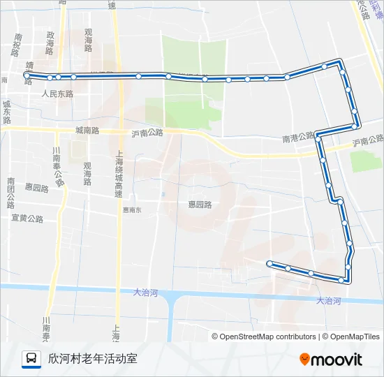 浦东31路 Bus Line Map