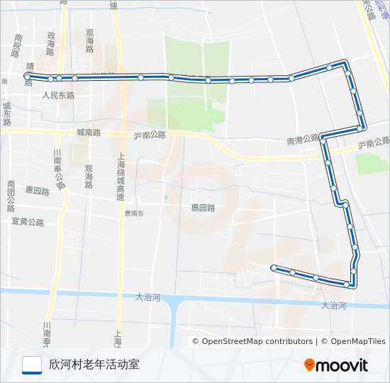 浦东31路 bus Line Map
