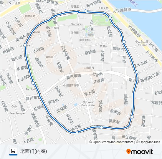 11路 bus Line Map