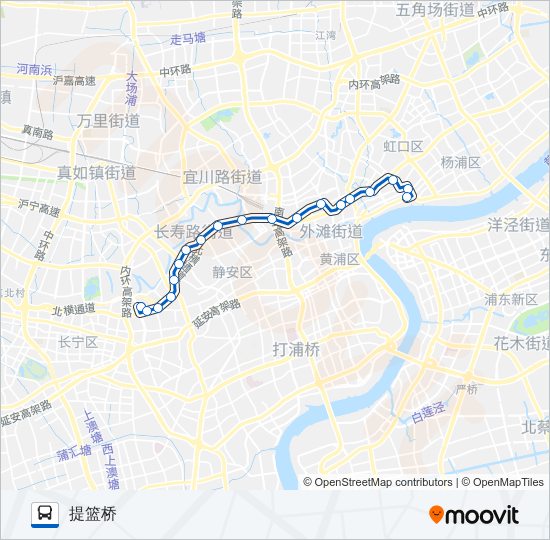 13路 bus Line Map