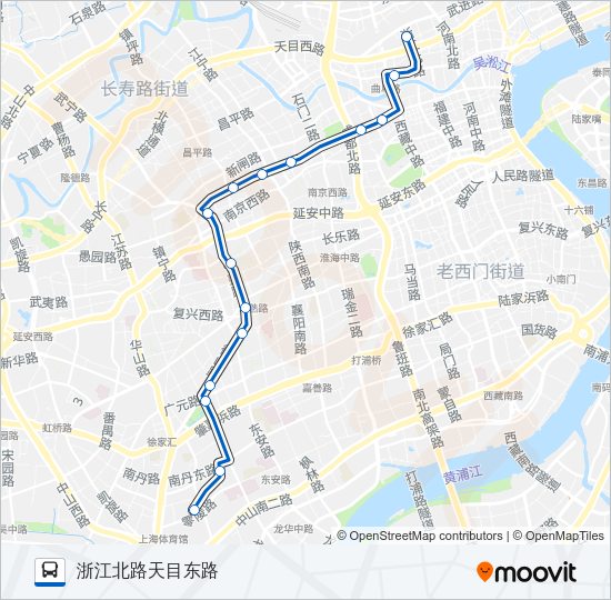 公交15路的线路图