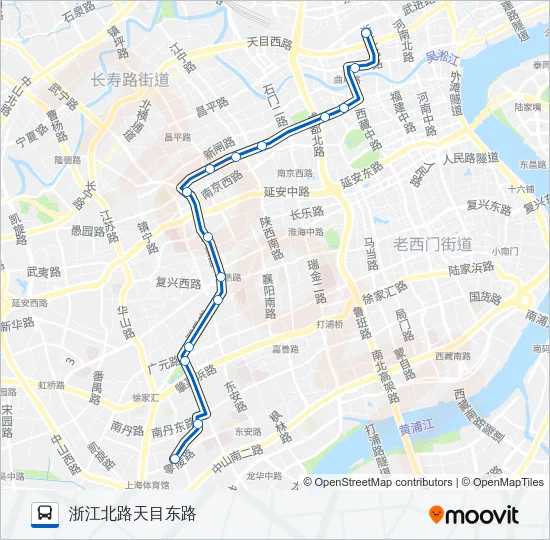 15路 Bus Line Map
