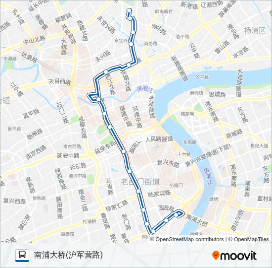 18路 Bus Line Map