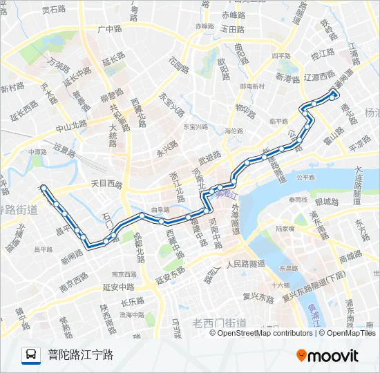 19路 Bus Line Map