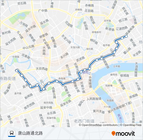 公交19路的线路图