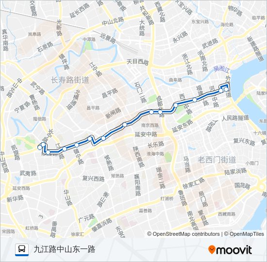 公交20路的线路图